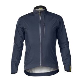 Куртка велосипедная MAVIC ESSENTIAL H2O, черно-синий 2019, C10945, Вариант УТ-00162213: Размер: L, изображение  - НаВелосипеде.рф