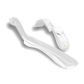 Крылья SIMPLA Raptor SDE White, комплект для велосипедов 24”-28”, белые, S16, изображение  - НаВелосипеде.рф