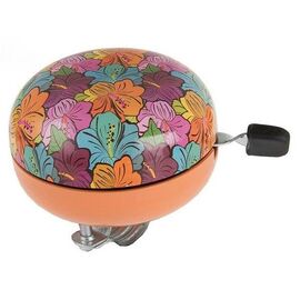 Звонок M-Wave FLOWERS, D-80 мм, 420305, изображение  - НаВелосипеде.рф