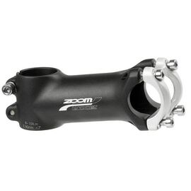 Вынос велосипедный ZOOM, на 1.1/8", для руля D-25.4, 90 мм, черный, 404188, изображение  - НаВелосипеде.рф