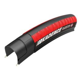Велопокрышка Kenda 700*23C, K-1081, ''KADENCE'', 60TPI, R2C, кевлар, черно/красный, 526021, изображение  - НаВелосипеде.рф