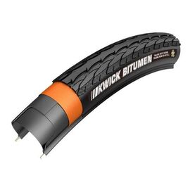 Велопокрышка Kenda 700*45C, K-1068, KWICK BITUMEN, кевлар, 60 Tpi, защита от проколов, дорожная, премиум класс, 522856, изображение  - НаВелосипеде.рф