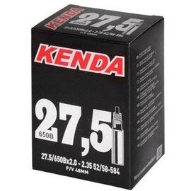 Камера велосипедная KENDA 27.5''x2.0-2.35, f/v-48 mm, с наполнителем от проколов, 518918, изображение  - НаВелосипеде.рф