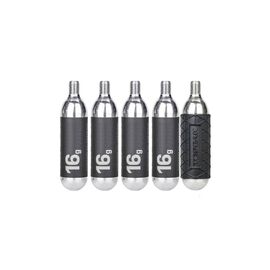 Комплект баллонов CO2 TOPEAK 16G THREADED CO2 CARTRIDGE, TCOT-6, изображение  - НаВелосипеде.рф
