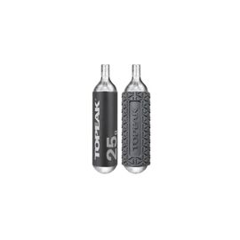 Комплект баллонов CO2 TOPEAK 25G THREADED CO2 CARTRIDGE, TCO25-3, изображение  - НаВелосипеде.рф