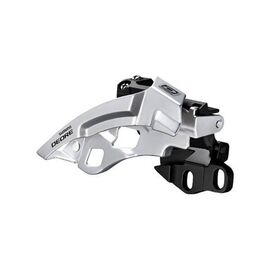 Переключатель велосипедный передний SHIMANO DEORE FD-M615, универсальная тяга, угол: 66-69, KFDM 615M6, изображение  - НаВелосипеде.рф