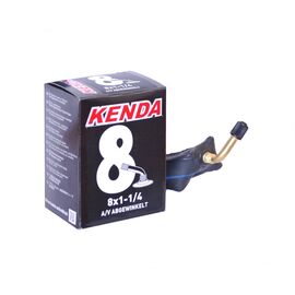 Камера KENDA 8" автониппель изогнутая 45`  1-1/4 для колясок/тележек (50) 5-510109, изображение  - НаВелосипеде.рф