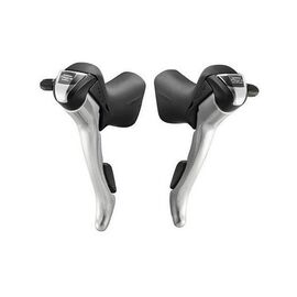 Шифтер/тормозная ручка SHIMANO TIAGRA ST-4600 с тросами, левая 2ск + правая 10ск, KST 4600LIX/4600RIX, изображение  - НаВелосипеде.рф