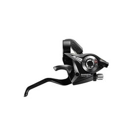 Шифтер Shimano Tourney ST-EF 51 с тросом L-2050мм, правый, 9 скоростей, черный, ASTEF51AR9AL, изображение  - НаВелосипеде.рф