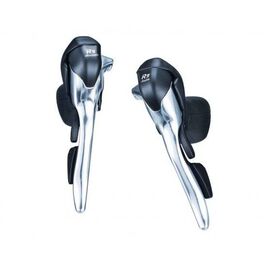 Шифтер/тормозная ручка MICROSHIFT R, комплект, 2x9 скоростей, серебритый, аналог TIAGRA, SORA, SB-R492, изображение  - НаВелосипеде.рф