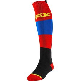 Велоноски Fox FRI Linc Thin Sock Blue/Red, 2020, 24025-149-L, Вариант УТ-00168498: Размер L , изображение  - НаВелосипеде.рф