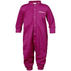 Комбинезон детский Didriksons MORRIS BABY JUMPSUIT, лиловая полоска, 501501, Вариант УТ-00163572: Размер: 80, изображение  - НаВелосипеде.рф