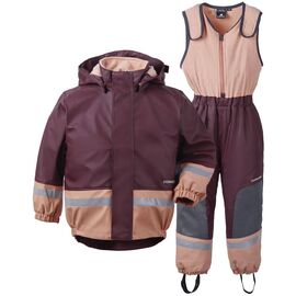 Костюм детский Didriksons BOARDMAN KIDS SET, бургундия, 502081, Вариант УТ-00163578: Размер: 70 , изображение  - НаВелосипеде.рф