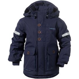 Куртка детская Didriksons OPPAS KIDS PARKA, морской бриз, 501017, Вариант УТ-00163777: Размер: 80, изображение  - НаВелосипеде.рф
