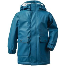 Куртка детская Didriksons EKHOLM KIDS GALON COAT, темно-лазурный, 501896, Вариант УТ-00163699: Размер: 100, изображение  - НаВелосипеде.рф