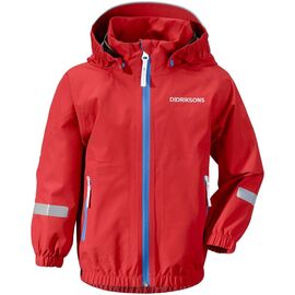 Куртка детская Didriksons BAY KIDS JKT, карминно-красный, 502360, Вариант УТ-00163676: Размер: 100 , изображение  - НаВелосипеде.рф