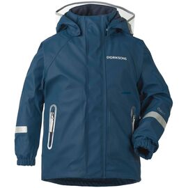 Куртка детская Didriksons SKIP KIDS JKT, синий ураган, 502654, Вариант УТ-00163810: Размер: 100, изображение  - НаВелосипеде.рф