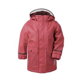 Куртка детская Didriksons EKHOLM KIDS COAT, красная малина, 502732, Вариант УТ-00163698: Размер: 100, изображение  - НаВелосипеде.рф