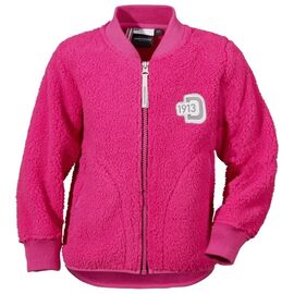 Куртка детская Didriksons ORSA KIDS PILE JKT, фуксия, 501479, Вариант УТ-00163779: Размер: 130, изображение  - НаВелосипеде.рф