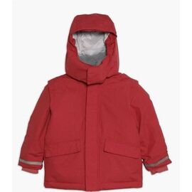Куртка детская Didriksons OSTRONET KIDS JACKET, красная малина, 502587, Вариант УТ-00163780: Размер: 100, изображение  - НаВелосипеде.рф