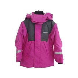 Куртка детская Didriksons CASPIAN KIDS JKT, неоновый розовый, 502653, Вариант УТ-00163687: Размер: 100, изображение  - НаВелосипеде.рф