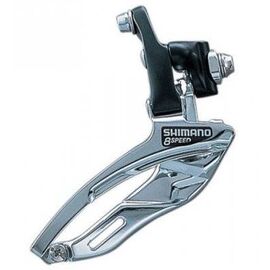 Переключатель передний велосипедный Shimano Flat han bar, R443A, 3x8 скоростей, 28.6, IFDR443ABSL, изображение  - НаВелосипеде.рф