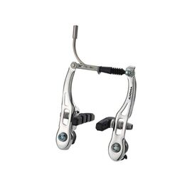 Тормоза ALHONGA V-brake HJ-602S, сталь, рамки 102мм, серебрянные, HJ-602S, изображение  - НаВелосипеде.рф