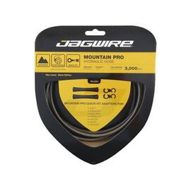 Гидролиния JAGWIRE для тормозов 3м, с универсальными адаптерами Quick fit, темно-серебристая, HBK412, изображение  - НаВелосипеде.рф