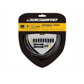 Тросы с оболочками JAGWIRE Universal Sport Shift для переключателей, комплект, серый, UCK202, изображение  - НаВелосипеде.рф