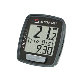Велокомпьютер SIGMA Topline BC 8.12, 8 функций, проводной, черный, 08120, изображение  - НаВелосипеде.рф