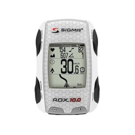Велокомпьютер SIGMA ROX 10.0 GPS BASIC, беспроводной, белый, арт.01003, изображение  - НаВелосипеде.рф