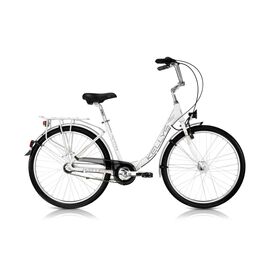 Женский городской велосипед KELLYS AVENUE 30 2016, Вариант УТ-00020808: Рама 430 мм, белый, изображение  - НаВелосипеде.рф
