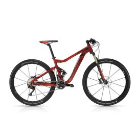 Двухподвесный велосипед KELLYS REYON 50 2016, Вариант УТ-00020981: Рама 19,5", красный, изображение  - НаВелосипеде.рф