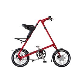 Складной велосипед STRIDA SD 2015, Вариант УТ-00023233: Рост 155–193см, вес велосипедиста до 100кг, красный, изображение  - НаВелосипеде.рф