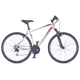 Гибридный велосипед AUTHOR Stratos 2017, Вариант УТ-00023330: Рама 20" (Рост: 175-188см); Цвет: серый/синий, изображение  - НаВелосипеде.рф