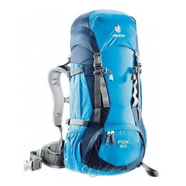 Рюкзак Deuter Fox 30, совместимость с питьевой системой, 60х23х22, 30+4 л, голубой, 36053_3312, изображение  - НаВелосипеде.рф
