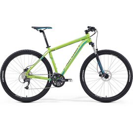 Горный велосипед Merida Big.Nine 40-D 2016, Вариант УТ-00038730: Рама: 17" (Рост: 175 - 180 cm), Цвет: матовый зелено-сине-черный, изображение  - НаВелосипеде.рф