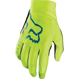 Велоперчатки Fox Flexair Glove Flow, желтые, 2017, 18467-130-L, Вариант УТ-00042639: Размер: L (194-200 мм), изображение  - НаВелосипеде.рф