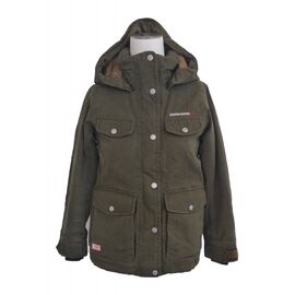 Куртка подростковая Didriksons ERICA GS JKT, серо-зелёный, 500585, Вариант УТ-00164471: Размер: 140, изображение  - НаВелосипеде.рф