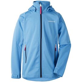 Куртка подростковая Didriksons FOSNA SOFTSHELL GS JKT, небесно-голубой, 502376, Вариант УТ-00164475: Размер: 140, изображение  - НаВелосипеде.рф
