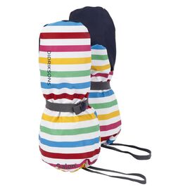 Варежки утепленные Didriksons PILEGLOVE PR KIDS, разноцветная полоска, 502482, Вариант УТ-00163444: Размер: 0, изображение  - НаВелосипеде.рф