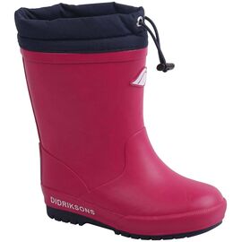 Сапоги резиновые детские Didriksons SLUSH KIDS WINTER BOOTS, розовый, 502003, Вариант УТ-00163402: Размер: 20, изображение  - НаВелосипеде.рф