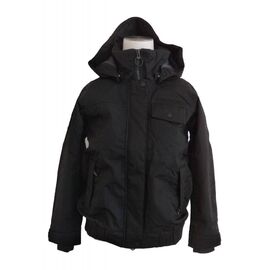 Куртка подростковая Didriksons NINA GS JKT, чёрный, 500926, Вариант УТ-00164550: Размер: 140, изображение  - НаВелосипеде.рф