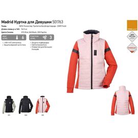 Куртка подростковая Didriksons MADRID GS JKT, паприка, 501763, Вариант УТ-00164540: Размер: 140, изображение  - НаВелосипеде.рф