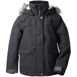 Куртка подростковая Didriksons BERYL GS PARKA, черный , 502056, Вариант УТ-00164445: Размер: 140, изображение  - НаВелосипеде.рф