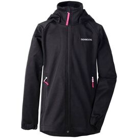Куртка подростковая Didriksons FOSNA SOFTSHELL GS JKT, черный, 502376, Вариант УТ-00164476: Размер: 130 , изображение  - НаВелосипеде.рф