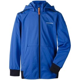 Куртка подростковая Didriksons HOKK BS SOFTSHELL JKT, синий, 502384, Вариант УТ-00164511: Размер: 140, изображение  - НаВелосипеде.рф