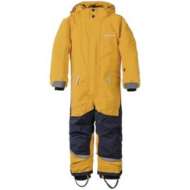 Комбинезон детский Didriksons ASLAN KIDS COVERALL, пшеничный желтый, 502647, Вариант УТ-00170006: Размер: 120 , изображение  - НаВелосипеде.рф