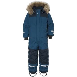Комбинезон детский Didriksons POLARBJORNEN KIDS COVERALL, синий ураган, 503120, Вариант УТ-00170134: Размер: 100, изображение  - НаВелосипеде.рф