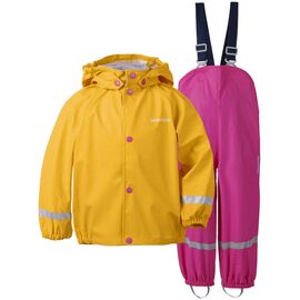 Костюм детский Didriksons SLASKEMAN KIDS SET, пшеничный желтый, 502668, Вариант УТ-00170223: Размер: 100, изображение  - НаВелосипеде.рф